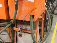 Schuurmachine festool lex 2 compleet met stofzuiginstallatie festo sr 201 le-as op verrijdbaar onderstel - afbeelding 1 van  3