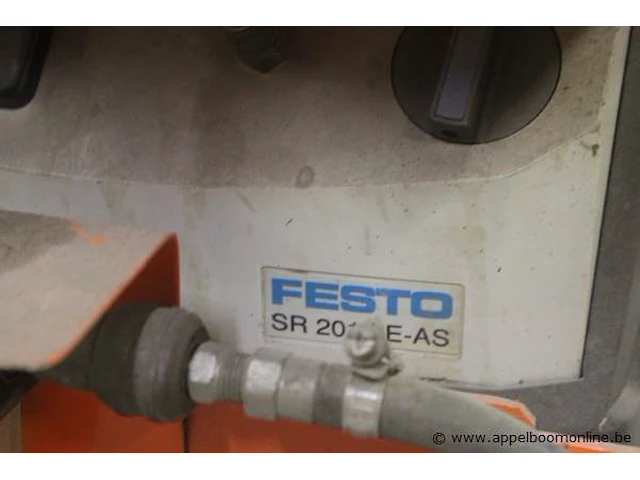 Schuurmachine festool lex 2 compleet met stofzuiginstallatie festo sr 201 le-as op verrijdbaar onderstel - afbeelding 3 van  3
