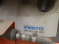 Schuurmachine festool lex 2 compleet met stofzuiginstallatie festo sr 201 le-as op verrijdbaar onderstel - afbeelding 3 van  3