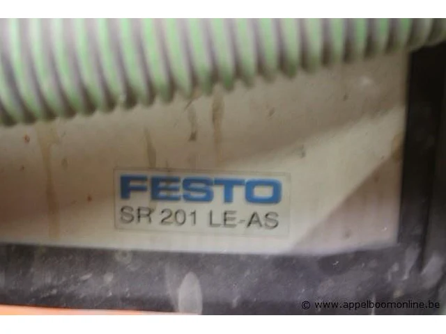 Schuurmachine festool lex 2 compleet met stofzuiginstallatie festo sr 201 le-as op verrijdbaar onderstel - afbeelding 2 van  3