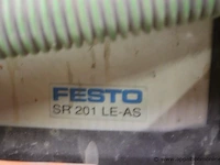 Schuurmachine festool lex 2 compleet met stofzuiginstallatie festo sr 201 le-as op verrijdbaar onderstel - afbeelding 2 van  3