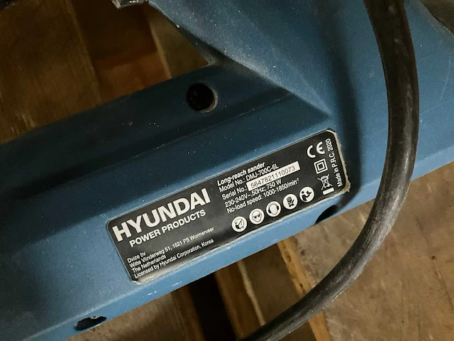 Schuurmachine hyundai dmj-700c-6l - afbeelding 4 van  5