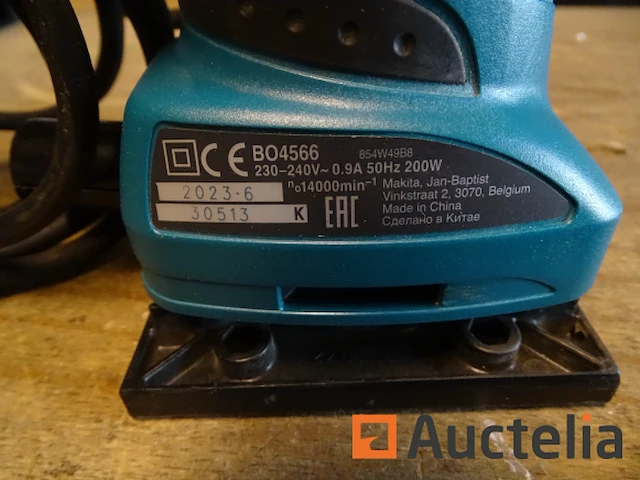 Schuurmachine makita bo4566 orbitaal - afbeelding 5 van  8