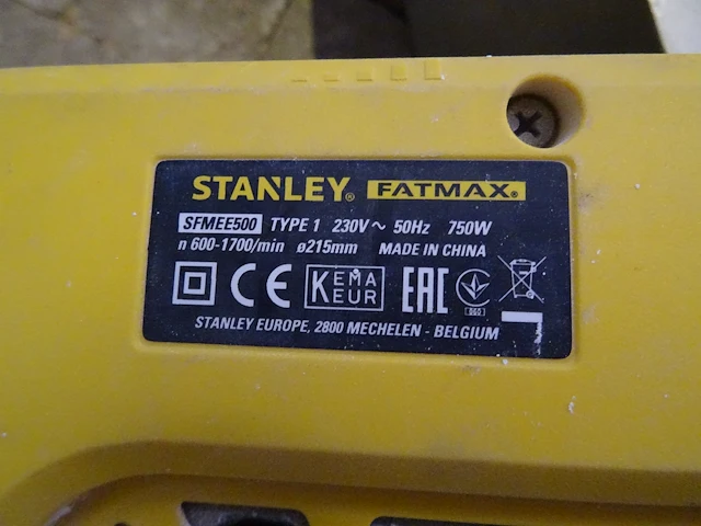 Schuurmachine stanley fatmax - afbeelding 4 van  5