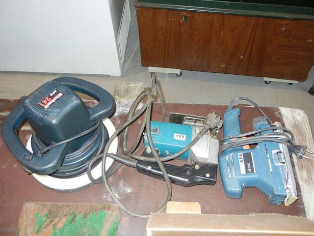 Schuurmachine, wipzaag, poliermachine - afbeelding 2 van  2
