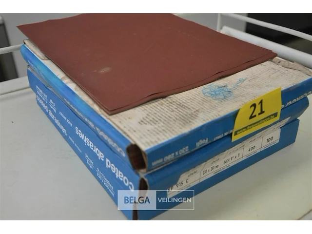 Schuurpapier 230x260mm 9 inch 400 grana - afbeelding 2 van  2