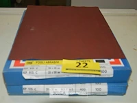 Schuurpapier 230x280mm 9 inch 400 grana - afbeelding 1 van  2