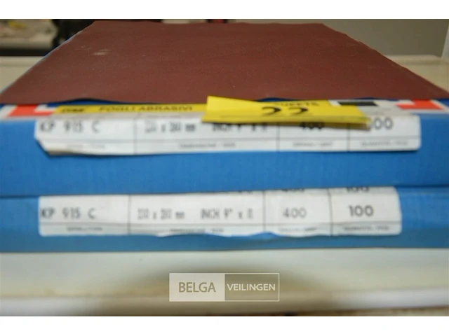 Schuurpapier 230x280mm 9 inch 400 grana - afbeelding 2 van  2