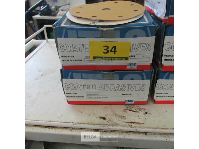 Schuurpapier 330gr - afbeelding 2 van  3