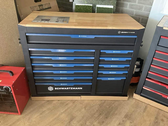 Schwartzmann gereedschapswagen 269 pcs - afbeelding 1 van  8