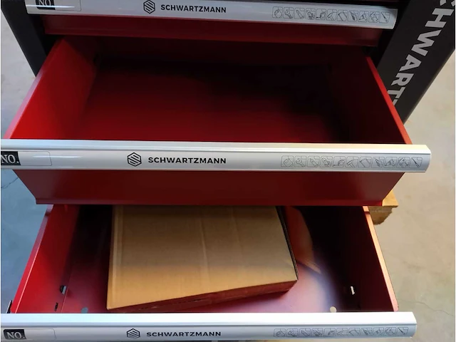 Schwarztmann gereedschapswagen 168 pcs - afbeelding 3 van  11