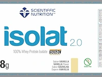 Scientiffic nutrition isolat 2.0 vanille - afbeelding 2 van  2