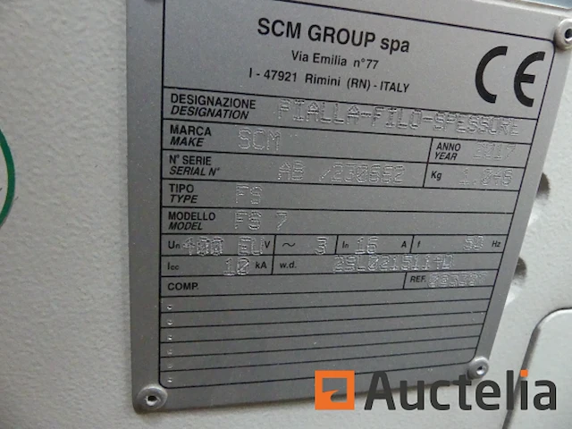 Scm fs 7 schaafmachine - afbeelding 5 van  24