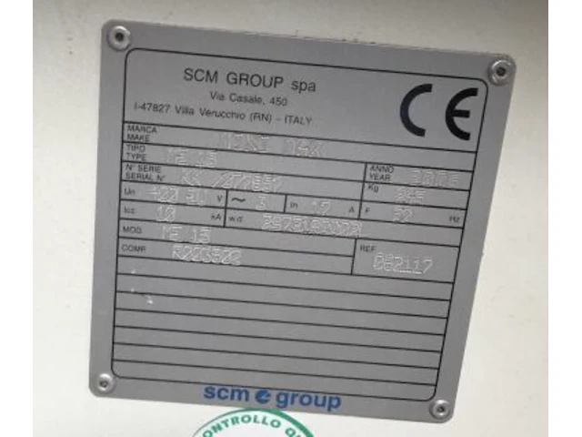 Scm-minimax me15 kantenaanlijmer - afbeelding 5 van  5