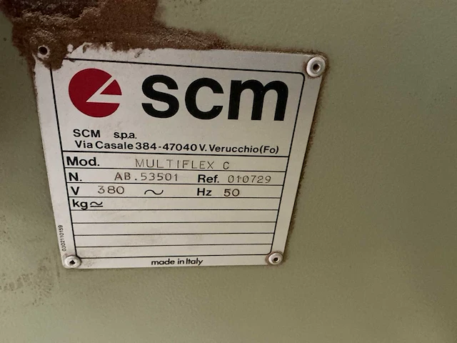 Scm multiflex c raamconstructie machine - afbeelding 2 van  12