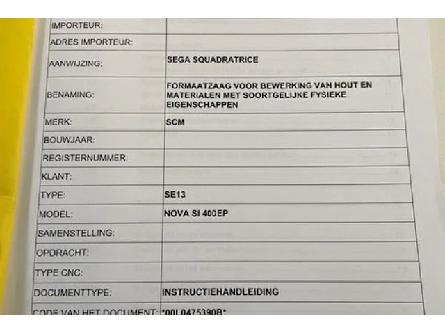 Scm paneelzaag - afbeelding 17 van  25