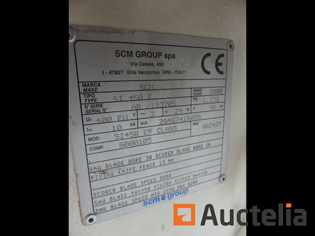 Scm si 450 ep klasse paneelzaag - afbeelding 11 van  27