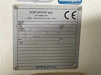 Scm t115 nova kantenfreesmachine - afbeelding 6 van  14