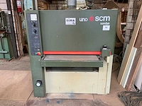 Scm uno c-cs breedbandschuurmachine - afbeelding 1 van  9