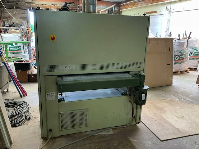 Scm uno c-cs breedbandschuurmachine - afbeelding 4 van  9