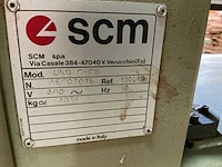 Scm uno c-cs breedbandschuurmachine - afbeelding 5 van  9