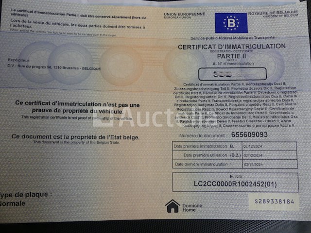 Scooter 50cc (zeer weinig km) kymco agility 16+ 50 4t (2024-826 km)(vin: lc2cc0000r1002452) - afbeelding 2 van  19