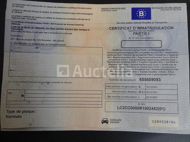 Scooter 50cc (zeer weinig km) kymco agility 16+ 50 4t (2024-826 km)(vin: lc2cc0000r1002452) - afbeelding 11 van  19