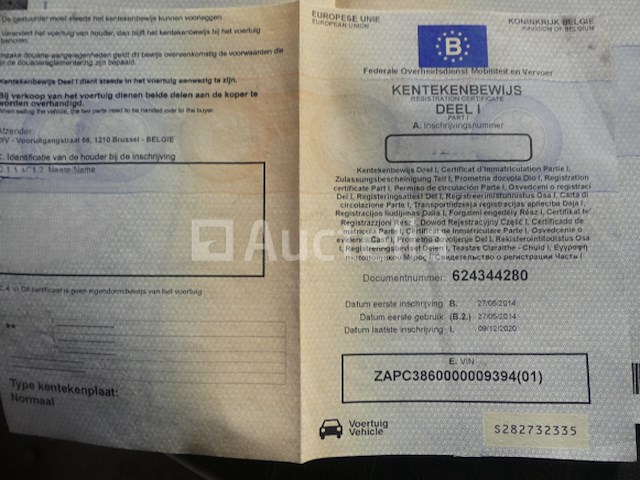 Scooter piaggio vespa s50 4v (2014-12.319 km)(vin:zapc3860000009394 ) - afbeelding 9 van  13