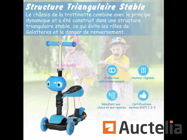 Scooter voor kinderen scooter 3 wielen evolutionair 3in1 - afbeelding 11 van  15