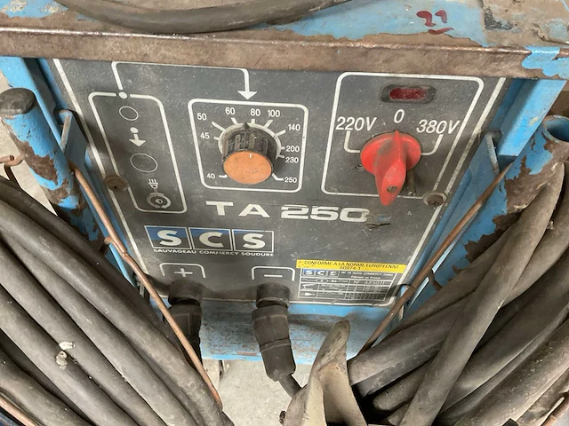 Scs ta 250 elektrode lastransformator - afbeelding 4 van  5