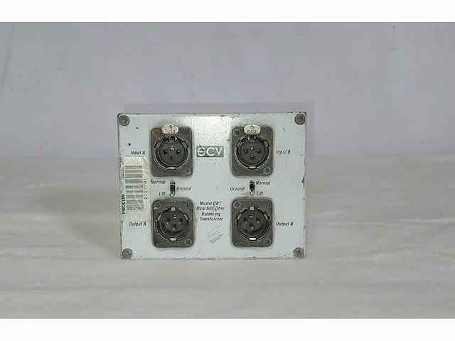 Scv dbt transfo. isol. 600-600 - afbeelding 1 van  3