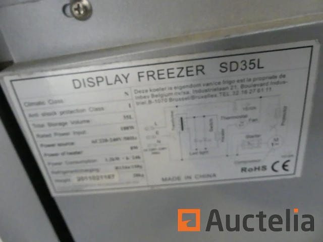 Sd35l bierglas vriezer - afbeelding 1 van  4