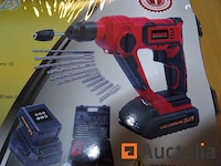 Sds plus 20.4v boxer sr-147 klopboormachine - afbeelding 3 van  6