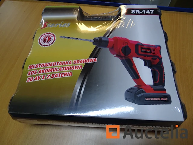 Sds plus 20.4v boxer sr-147 klopboormachine - afbeelding 6 van  6