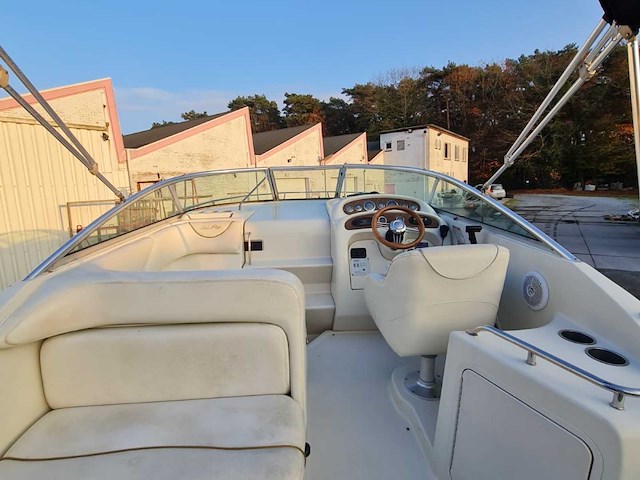 Sea ray sundancer 240 motorjacht met riba boot trailer - afbeelding 17 van  55