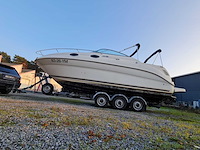 Sea ray sundancer 240 motorjacht met riba boot trailer - afbeelding 45 van  55