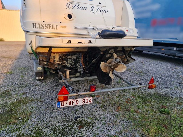 Sea ray sundancer 240 motorjacht met riba boot trailer - afbeelding 54 van  55