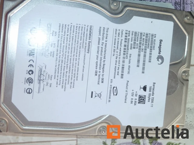 Seagate barracuda 7200-11 hdd: 1000 gbytes - afbeelding 3 van  4