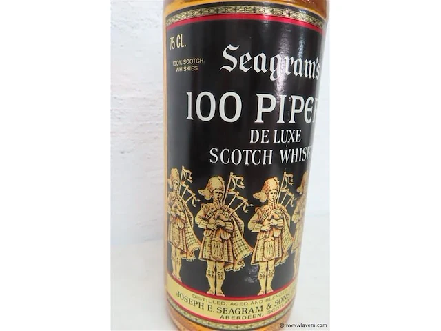 Seagram's 100 pipers - afbeelding 2 van  5