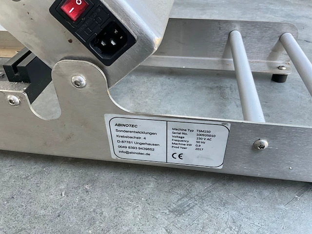 Seal machine abinotec tsm150 - afbeelding 2 van  5