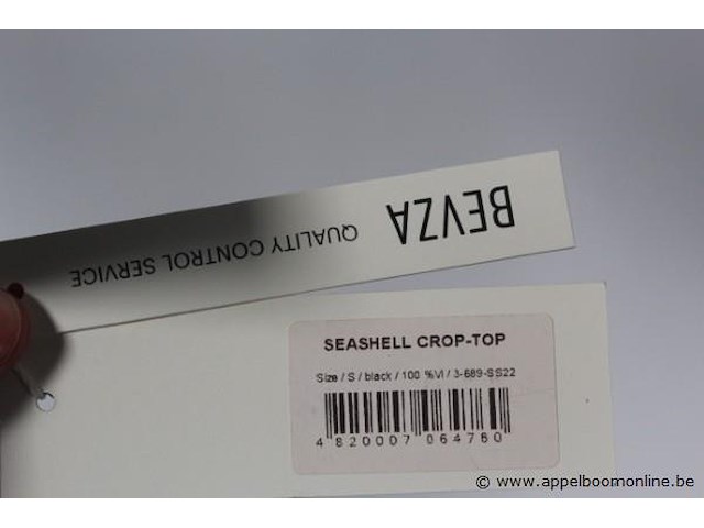 Seashell crop top bevza, maat s - afbeelding 2 van  2