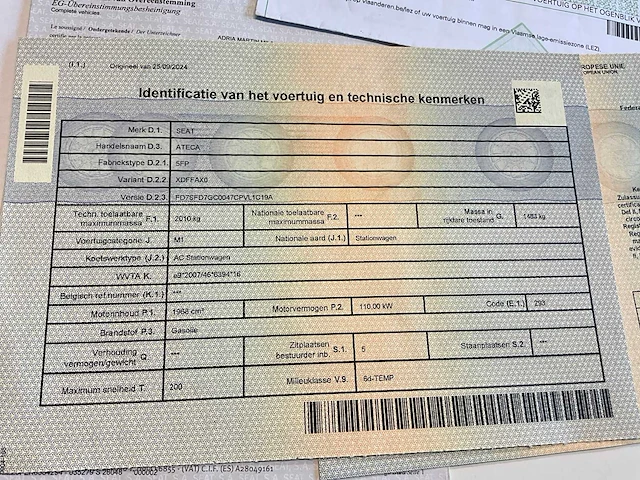 Seat ateca personenauto - afbeelding 36 van  45