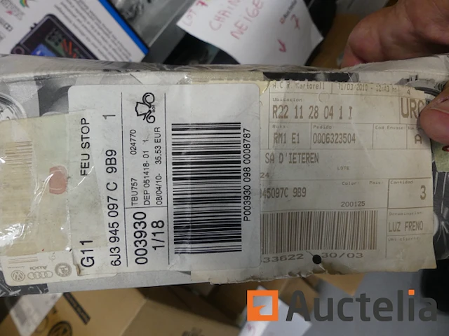 Seat mechanische reserve stukken - afbeelding 2 van  4