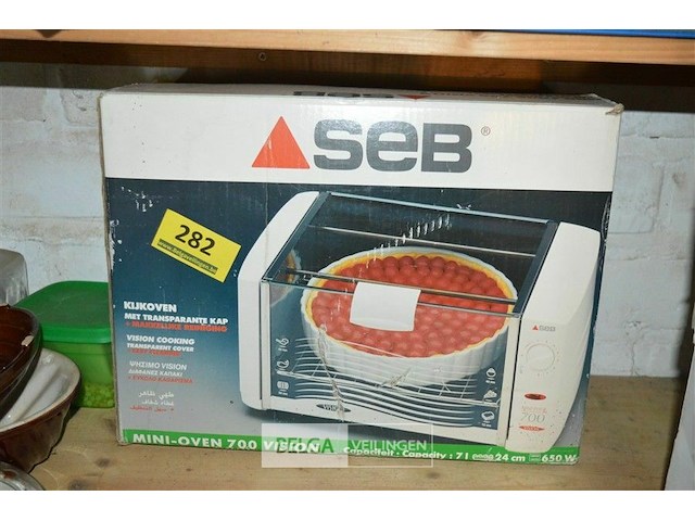 Seb mini-oven (kijkoven) nieuw - afbeelding 1 van  2