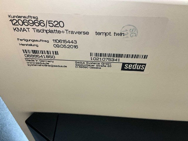 Sedus temptation twin bureau-eiland 160x170 - afbeelding 6 van  10