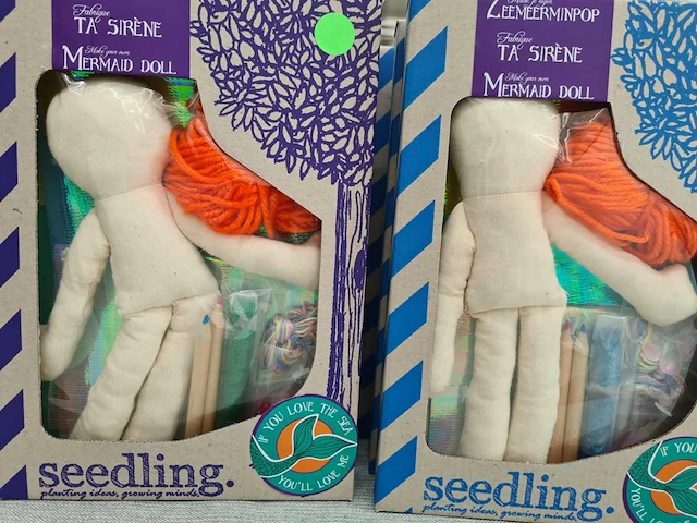 Seedling - knutsel je eigen zeemeerminpop - afbeelding 3 van  3