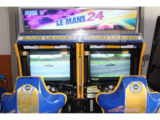Sega - 1998 - le mans 24 - arcade race spel - afbeelding 1 van  7