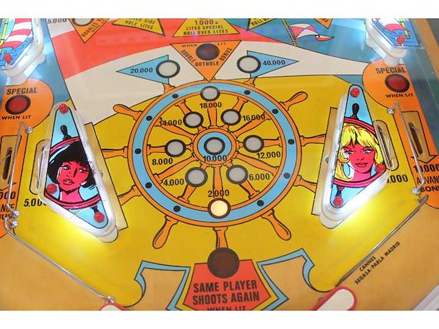 Segasa - cannes - flipperkast - afbeelding 8 van  8