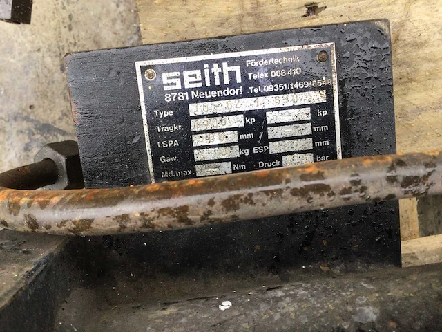 Seith - aanbouwdeel voor vorkheftrucks - afbeelding 11 van  12