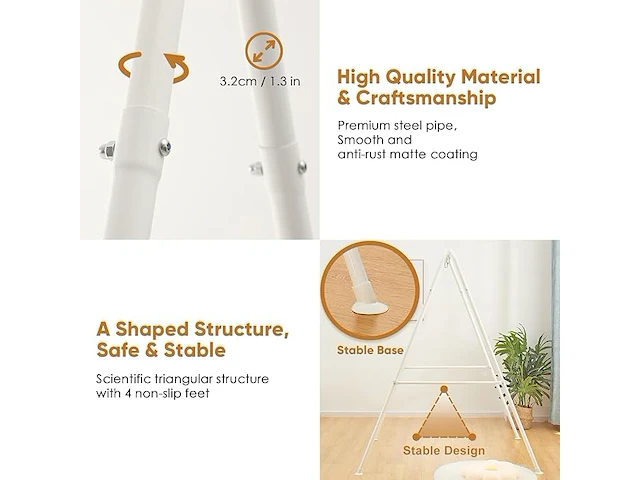 Selfla opvouwbaar hangstoelframe - afbeelding 4 van  4